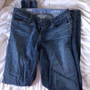 Gap, extra long skinny jean